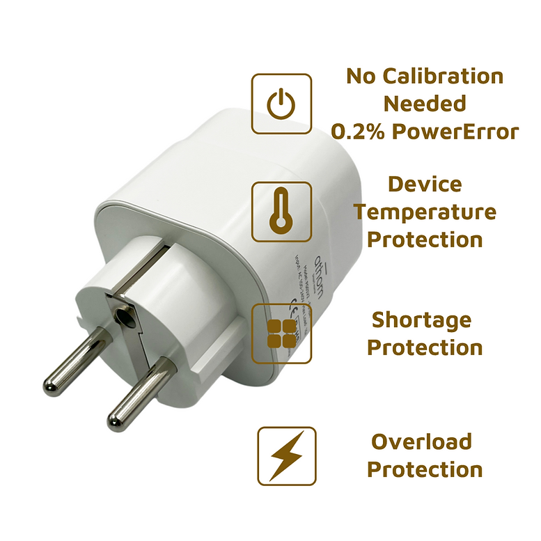 Tasmota Prise Connectée Nous A1T - esp8266 programmable smart plug  telecommande sans fil avec mesure consommation electrique. prises  intelligente wattmetre Compatible Alexa Google Home Assistant MQTT en  destockage et reconditionné chez DealBurn