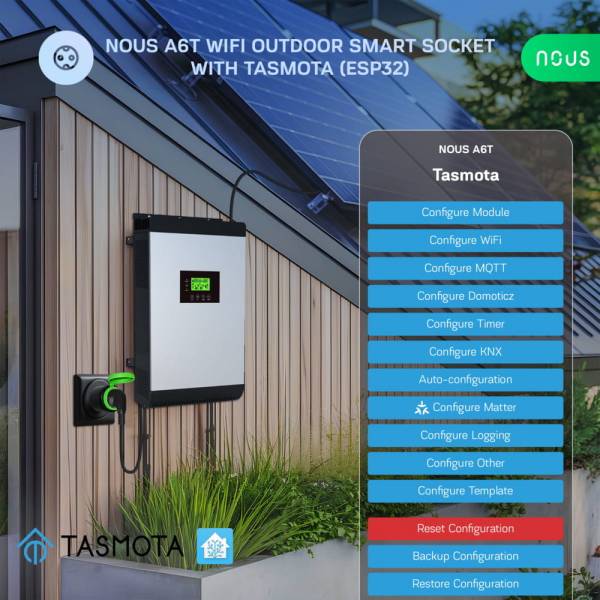 tasmota tasmotrol steckdose smarthome app